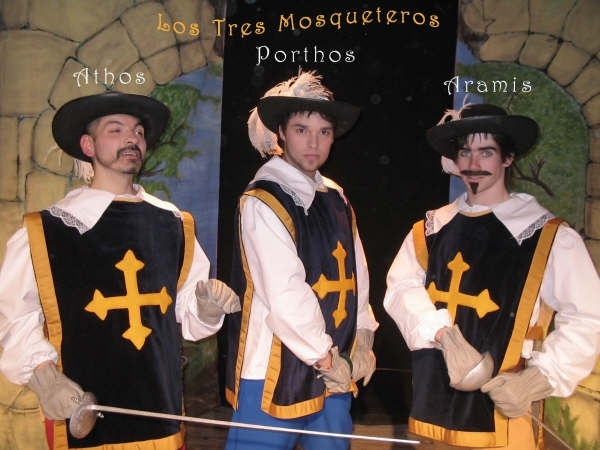 los tres mosqueteros